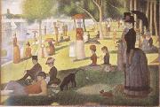 Sunday Afternoon of the Island of La Grande Jatte (mk09)